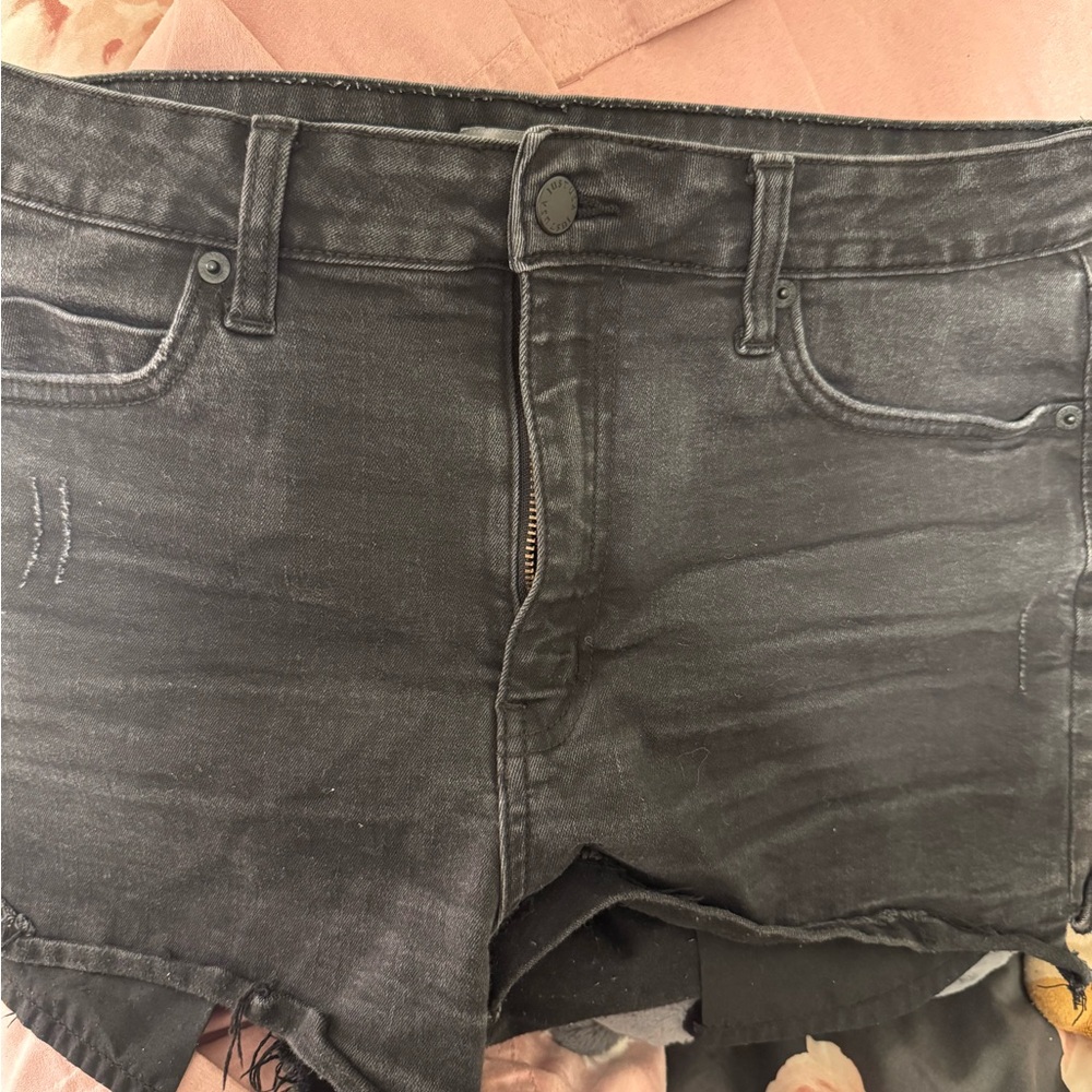 Just USA Black Jean Shorts